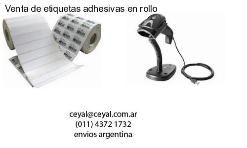 Venta de etiquetas adhesivas en rollo