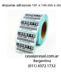 etiquetas adhesivas 191 x 144 mm x mm