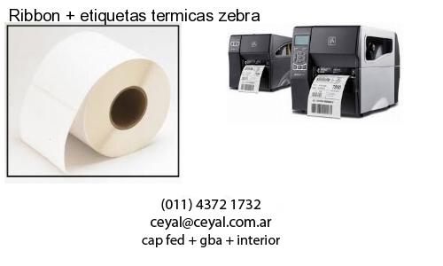 Ribbon   etiquetas termicas zebra