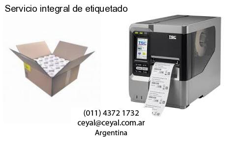 Servicio integral de etiquetado