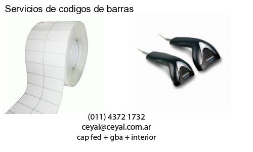 Servicios de codigos de barras