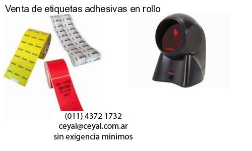 Venta de etiquetas adhesivas en rollo