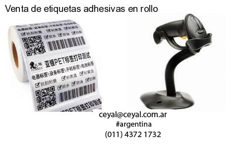 Venta de etiquetas adhesivas en rollo