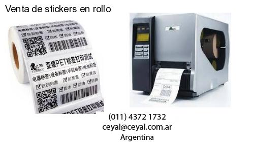 Venta de stickers en rollo