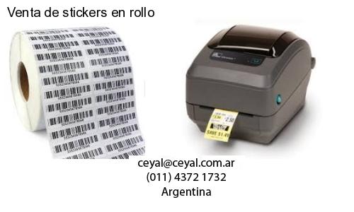 Venta de stickers en rollo