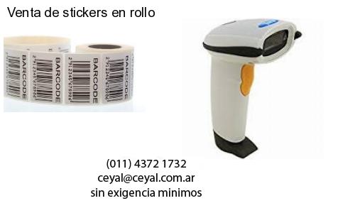 Venta de stickers en rollo