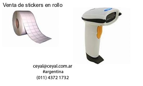 Venta de stickers en rollo