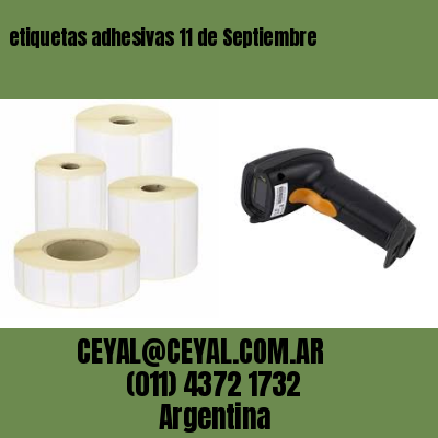 etiquetas adhesivas 11 de Septiembre