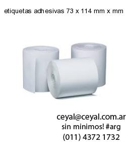 etiquetas adhesivas 73 x 114 mm x mm