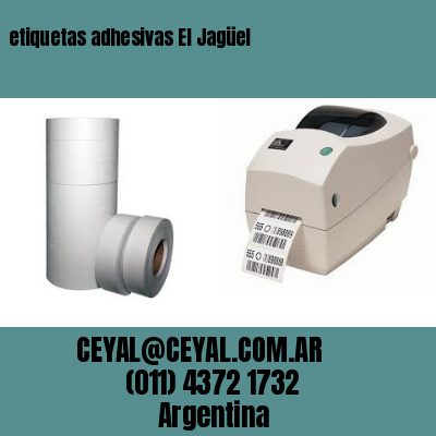 etiquetas adhesivas El Jagüel
