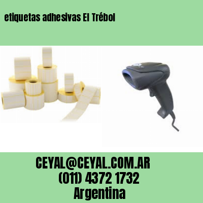 etiquetas adhesivas El Trébol