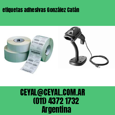 etiquetas adhesivas González Catán