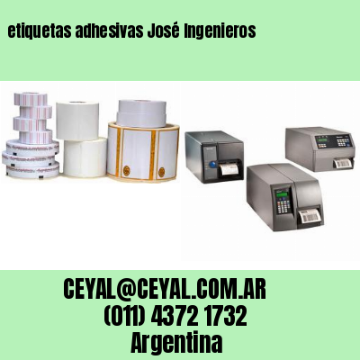 etiquetas adhesivas José Ingenieros