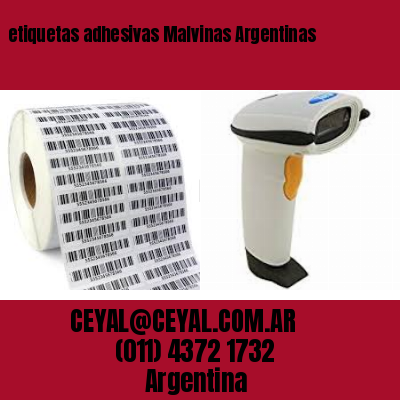 etiquetas adhesivas Malvinas Argentinas