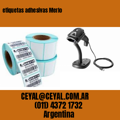 etiquetas adhesivas Merlo