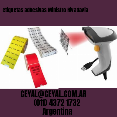 etiquetas adhesivas Ministro Rivadavia