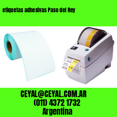 etiquetas adhesivas Paso del Rey