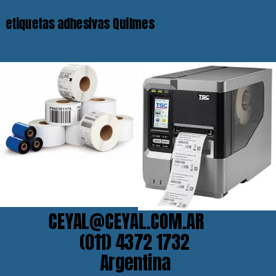 etiquetas adhesivas Quilmes