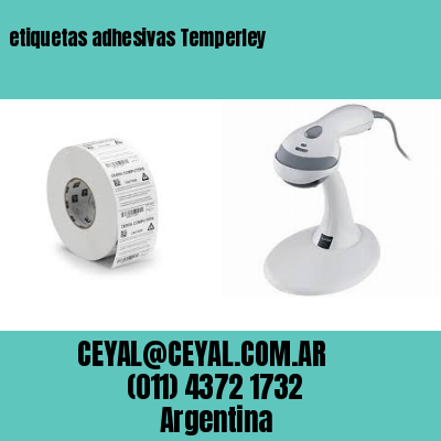 etiquetas adhesivas Temperley