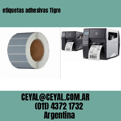 etiquetas adhesivas Tigre