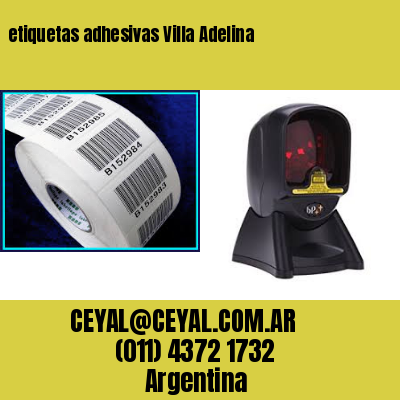 etiquetas adhesivas Villa Adelina