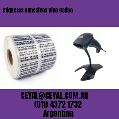 etiquetas adhesivas Villa Celina