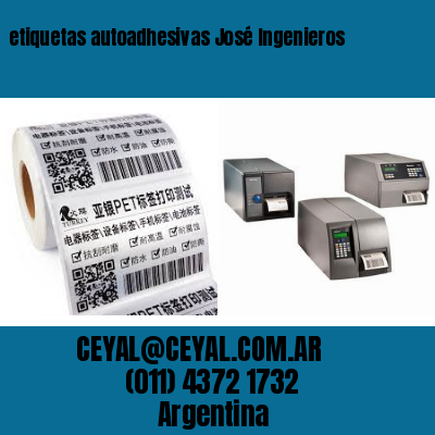 etiquetas autoadhesivas José Ingenieros