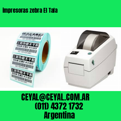 impresoras zebra El Tala
