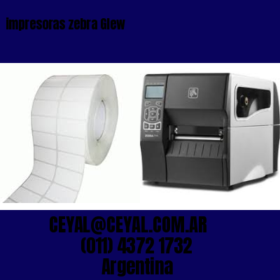 impresoras zebra Glew