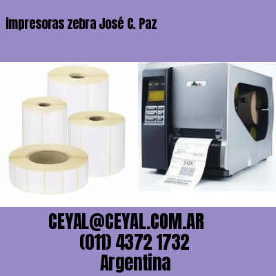 impresoras zebra José C. Paz