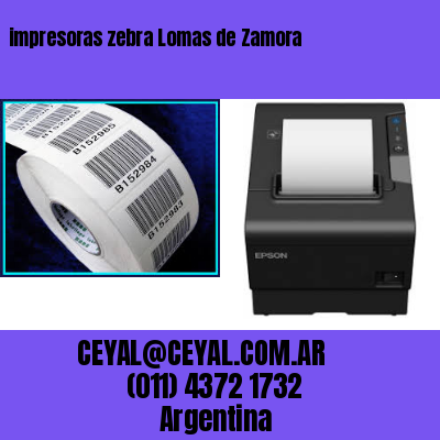 impresoras zebra Lomas de Zamora