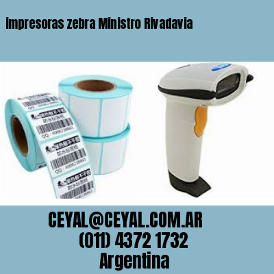 impresoras zebra Ministro Rivadavia