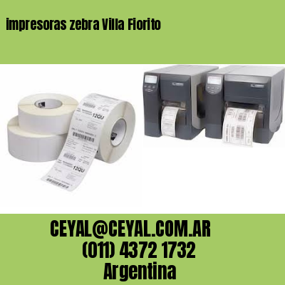 impresoras zebra Villa Fiorito