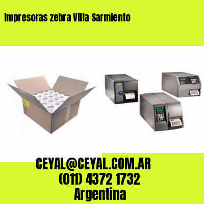 impresoras zebra Villa Sarmiento