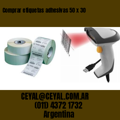 Comprar etiquetas adhesivas 50 x 30