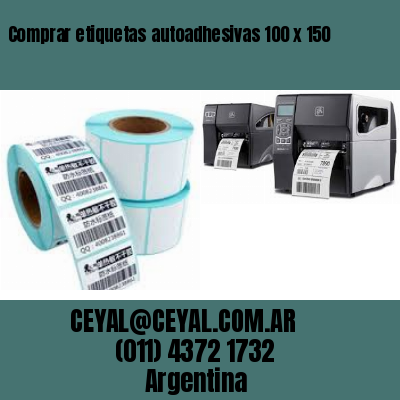 Comprar etiquetas autoadhesivas 100 x 150