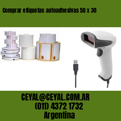 Comprar etiquetas autoadhesivas 50 x 30