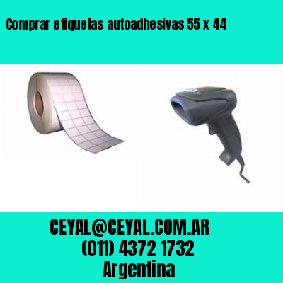 Comprar etiquetas autoadhesivas 55 x 44