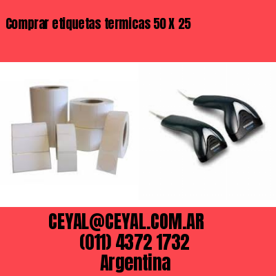 Comprar etiquetas termicas 50 X 25