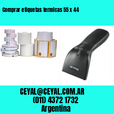 Comprar etiquetas termicas 55 x 44