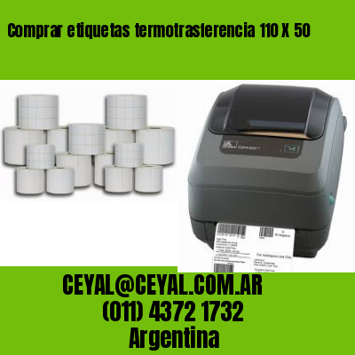 Comprar etiquetas termotrasferencia 110 X 50