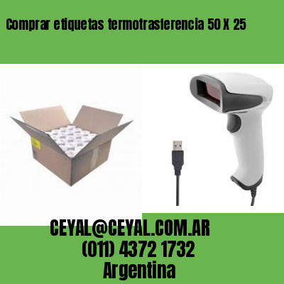 Comprar etiquetas termotrasferencia 50 X 25