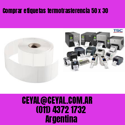 Comprar etiquetas termotrasferencia 50 x 30