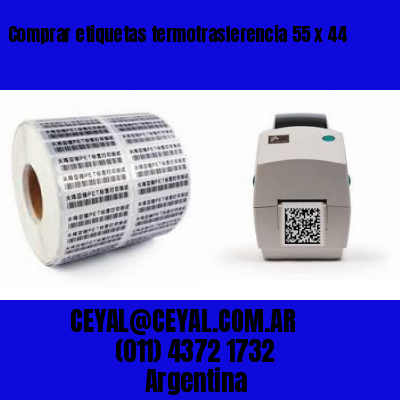 Comprar etiquetas termotrasferencia 55 x 44