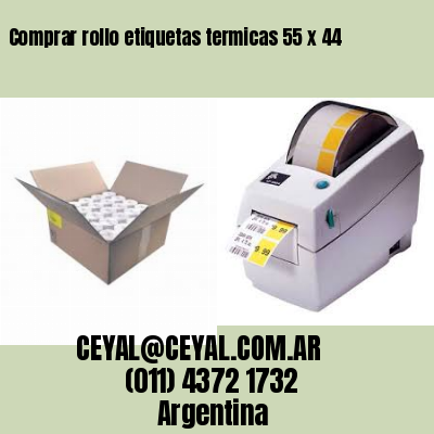 Comprar rollo etiquetas termicas 55 x 44