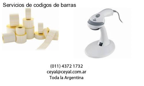 Servicios de codigos de barras