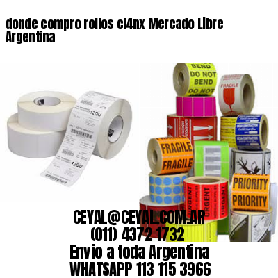 donde compro rollos cl4nx Mercado Libre Argentina