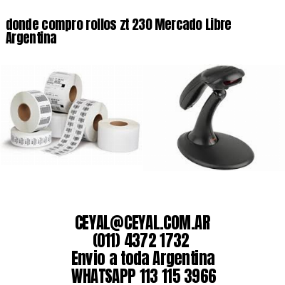 donde compro rollos zt 230 Mercado Libre Argentina