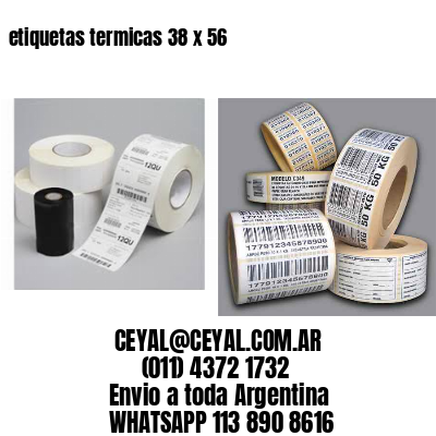 etiquetas termicas 38 x 56