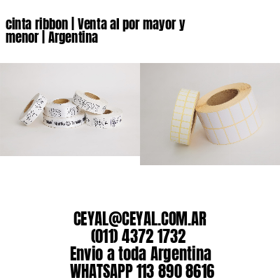 cinta ribbon | Venta al por mayor y menor | Argentina